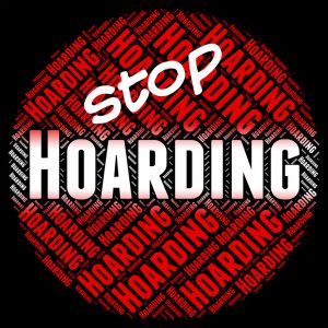 Stop Hoarding Indicating Squirrel Away And Prohibited